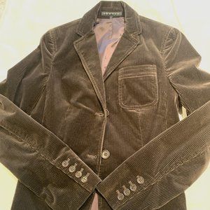 Women's Theory Brown Corduroy Blazer--Size 4